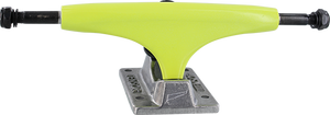 Tensor Reg Alloy 5.5 Safety Yellow/Raw Skateboard Trucks (Set of 2)