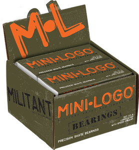 Mini Logo 10/Pack Bearings 
