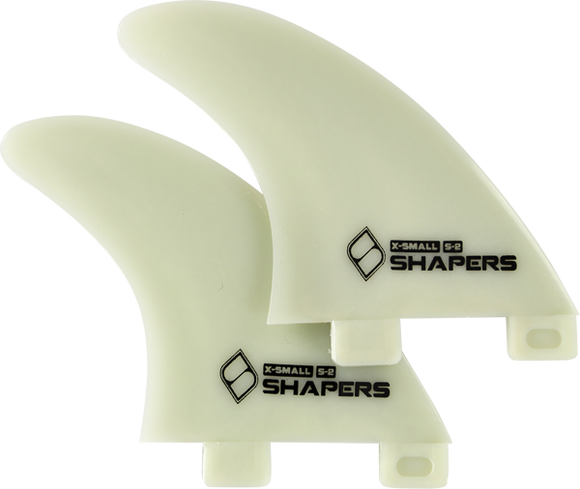 Shapers Australia S-2 Fcs Side Bite Natural 2 Surfboard FIN Set