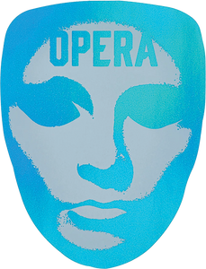Opera Mask Foil Sticker Foil