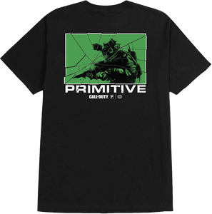Primitive Alpha T-Shirt - Size: X-LARGE Black