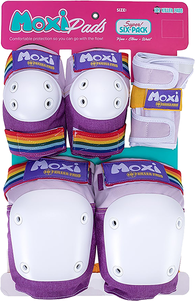 187 6-Pack Pad Set Jr-Moxi Lavender 
