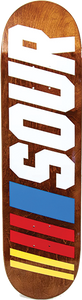 Sour Sourcar Skateboard Deck -8.25 DECK ONLY