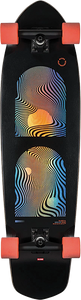 Globe Blazer xl Complete Skateboard -9.75x36.25 Black/Orange 