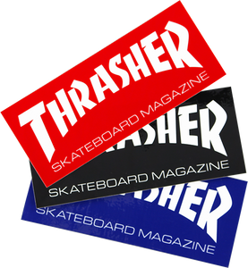 Thrasher Mag Logo Super Decal Single Assorted Colors