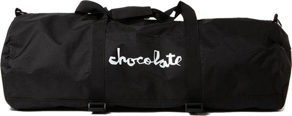 Chocolate Skate Carrier Duffle Bag Black/White