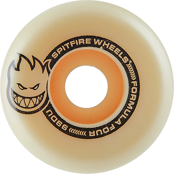 Spitfire F4 99a Conical 50mm Lil Smokies Natural Skateboard Wheels (Set of 4)
