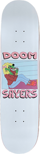 Doom Sayers Lilkool Becky Skateboard Deck -8.0 White DECK ONLY