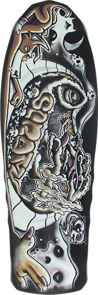 Scram Boneless Skateboard Deck -10.12x31.25 DECK ONLY