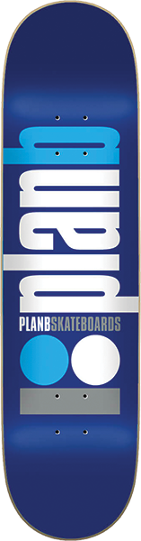 Plan B Classic Skateboard Deck -8.12 DECK ONLY