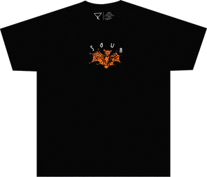 Sour Bat T-Shirt - Size: X-LARGE Black