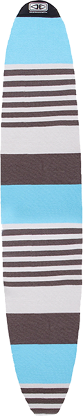 Ocean and Earth Longboard Stretch Cover 8'6" Sky Blue Stripe