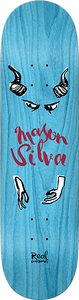 Real Silva By Natas II Skateboard Deck -8.12 DECK ONLY