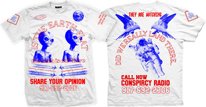 Call Me 917 Conspiracy T-Shirt - Size: X-LARGE White
