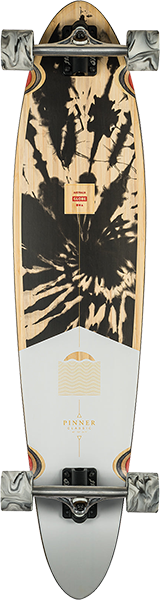 Globe Pinner Classic Complete Skateboard -9x40 Bamboo/Black Dye 