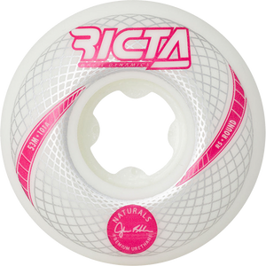 Ricta Shanahan Vortex Naturals Round 53mm 101a White Skateboard Wheels (Set of 4)