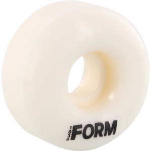 Form Solid 56mm White Skateboard Wheels (Set of 4)