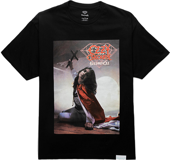 Diamond Ozzy Blizzard Of Ozz T-Shirt - Size: SMALL Black