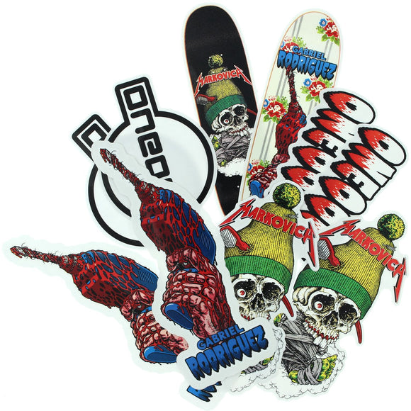 Cliche Heritage II 10/Pack Assorted Decals | Universo Extremo Boards Skate & Surf
