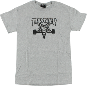 Thrasher Skate Goat T-Shirt - Size: SMALL Grey