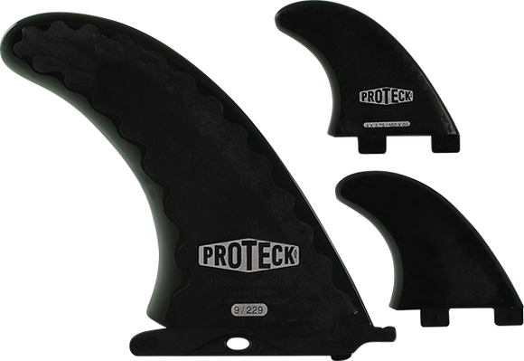 Proteck Perform Ffs Combo 9.0+4.0 Black Surfboard FIN 