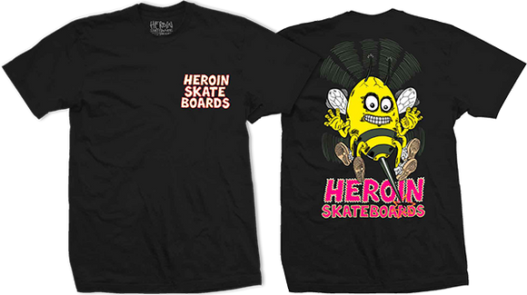 Heroin Stingee Thingee T-Shirt - Size: X-LARGE Black