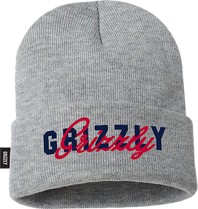 Grizzly No Substitute BEANIE Grey