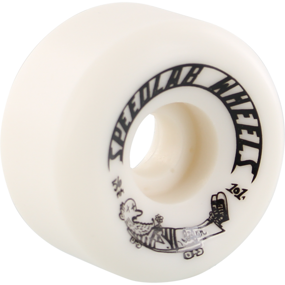 Speedlab Lifer 56mm 101a White Skateboard Wheels (Set of 4)