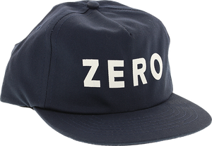 Zero Army Skate Skate HAT - Adjustable Navy/White  