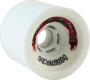 Venom Hard In The Paint Magnum 78mm 80a White Longboard Wheels (Set of 4)