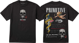 Primitive Gn'R Don'T Cry T-Shirt - Size: X-LARGE Black