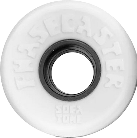 Phasecaster Soft Tone 56mm 78a White Skateboard Wheels (Set of 4)