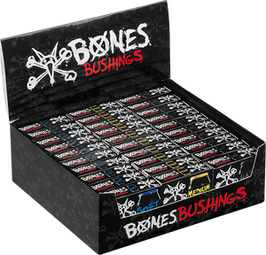 Bones Wheels Hardcore Bushings 30pk/Case Black/Assorted 