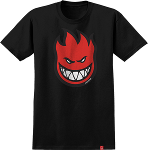 Spitfire Bighead Fill T-Shirt - Size: SMALL Black/Red