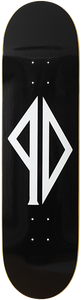 Piss Drunx Pd Logo Skateboard Deck -8.75 Black/White DECK ONLY