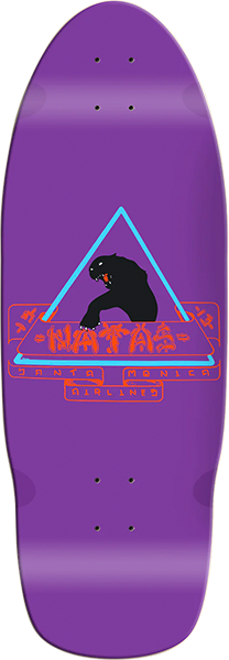 Sma Natas Skateboard Deck -10x29 Purple DECK ONLY