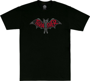 Thrasher Bat T-Shirt - Size: SMALL Black