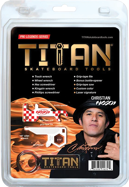 Titan Skate Tool Hosoi Pro Legends Series White