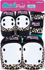 187 6-Pack Pad Set S/M-Moxi Leopard  