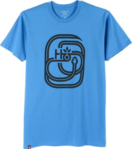Habitat Serpent T-Shirt - Size: X-LARGE Artic Blue