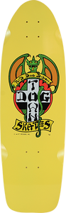 Dogtown Red Dog 70s Classic Skateboard Deck -9x30 Yellow Dip DECK ONLY