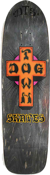 Dogtown Big Boy Dk-9.04x32.46 Black Stain/Orange DECK ONLY