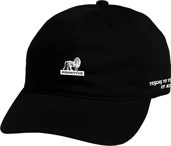 Primitive Trenchtown Skate Skate HAT - Adjustable Black  