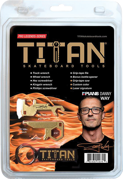 Titan Skate Tool Danny Way Gold