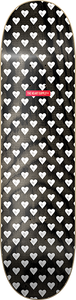 Hs Sweethearts Skateboard Deck -8.25 Black/White DECK ONLY