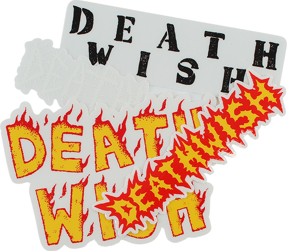 Deathwish Mind Wars 12/Pk Assorted Sticker Pack