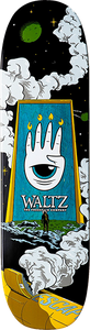 Waltz Escape Freestyle Skateboard Deck -7.4x28.075 Blue Stain DECK ONLY