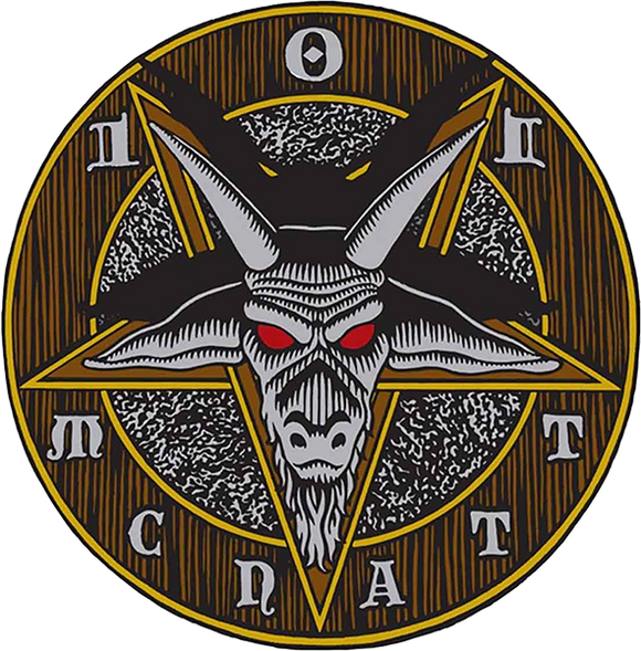 101 Mcnatt Star Of Satan Decal Single