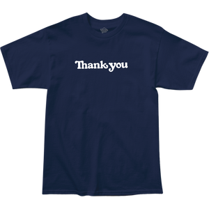 Thank You Center T-Shirt - Navy