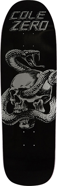 Zero Cole Skull And Snake Skateboard Deck -9.5x31.8 DECK ONLY